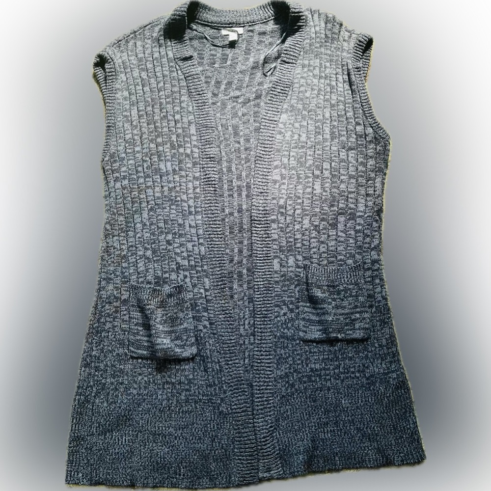 Croft&barrow blue cardigan size L